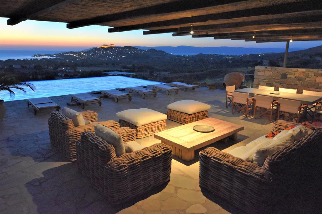 Villa Molivos Views Mithimna Bagian luar foto