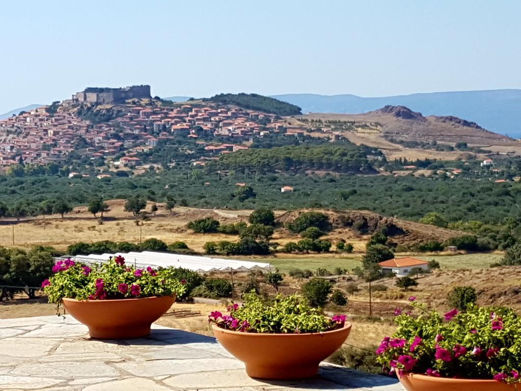Villa Molivos Views Mithimna Bagian luar foto